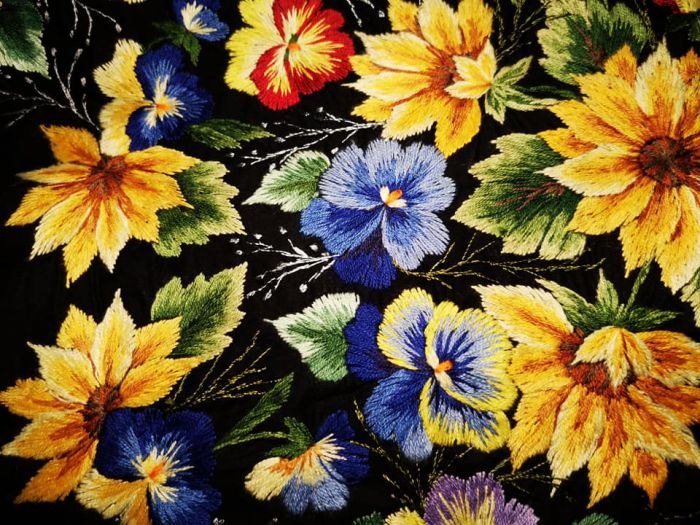 Blouse "Colors of autumn"