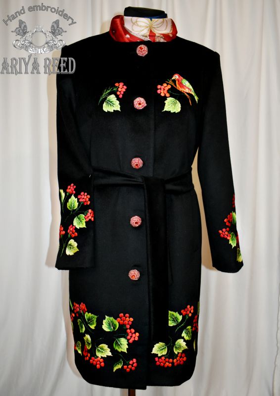 Coat Max Mara black  - "Kalina"