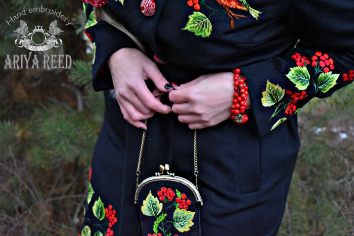 Coat Max Mara black  - "Kalina"