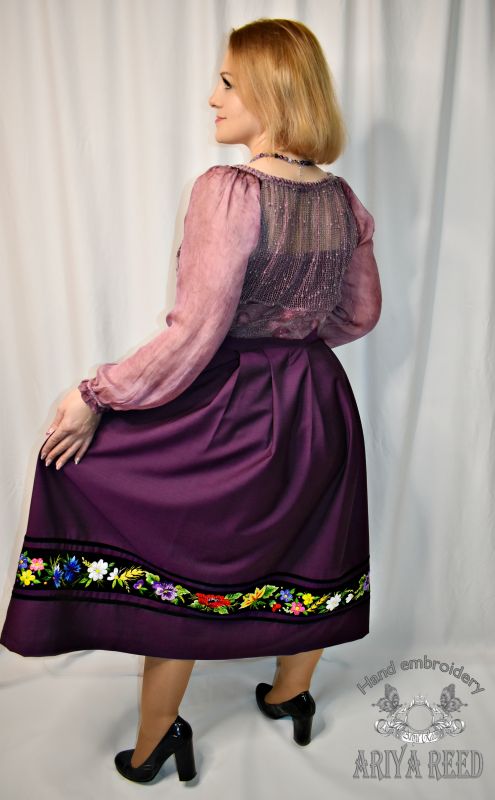 Skirt - "Floral motifs"