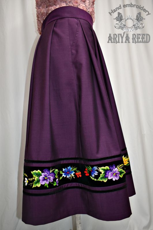 Skirt - "Floral motifs"