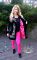 Coat  - "Crimson glow"