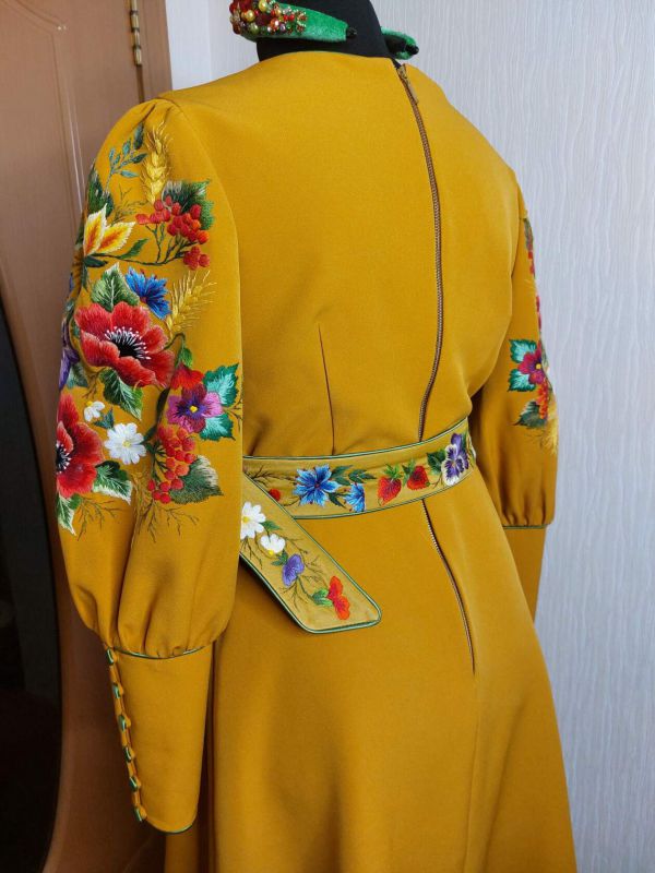Dress "field bouquet"
