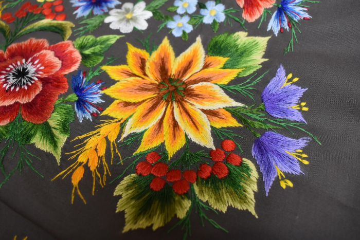 Ethno dress "Wildflowers"