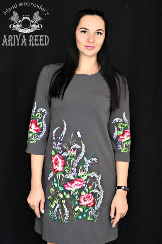 Dress "Roses and lavender"