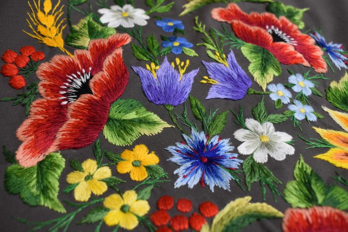 Ethno dress "Wildflowers"