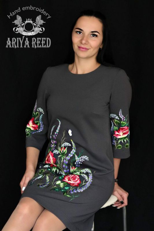 Dress "Roses and lavender"