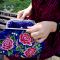Bag and phone case "Gentle roses"