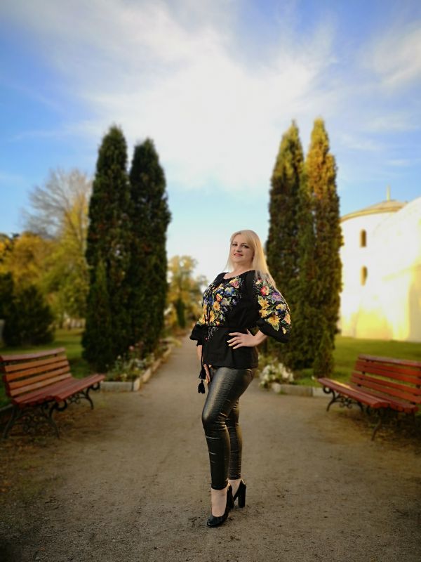 Blouse "Colors of autumn"