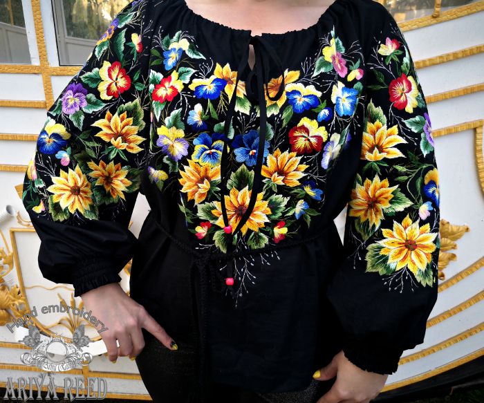 Blouse "Colors of autumn"