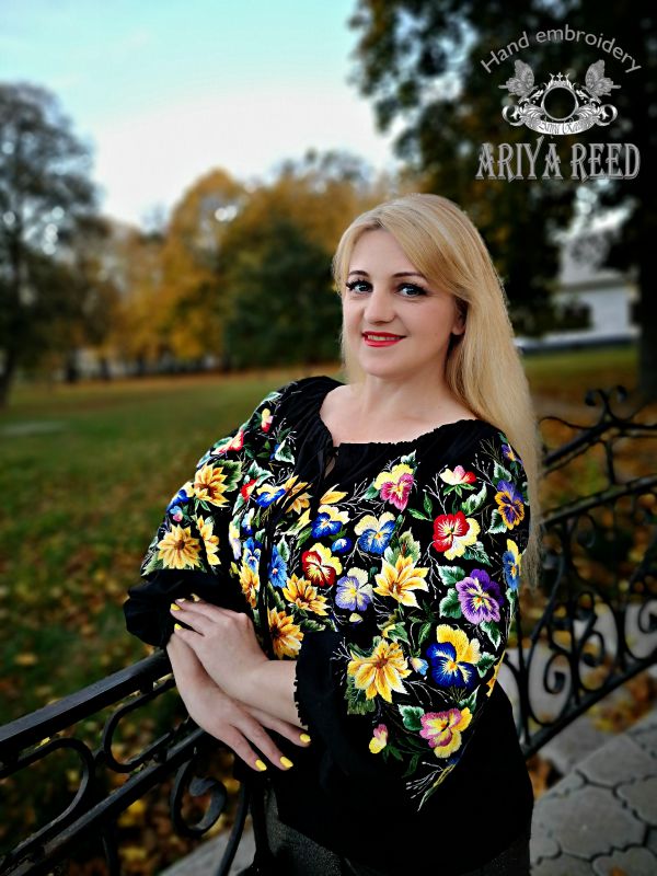 Blouse "Colors of autumn"