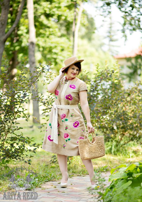 Dress -  "Princess of roses"