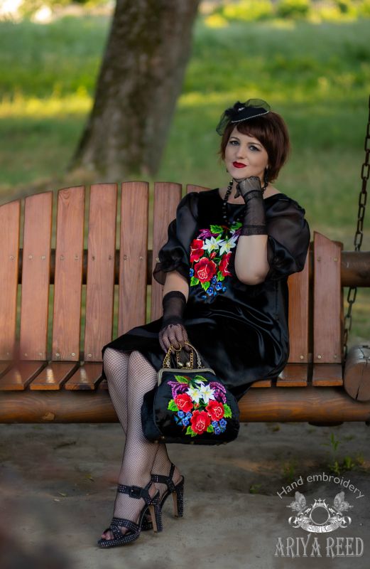 Dress "Mademoiselle rose"