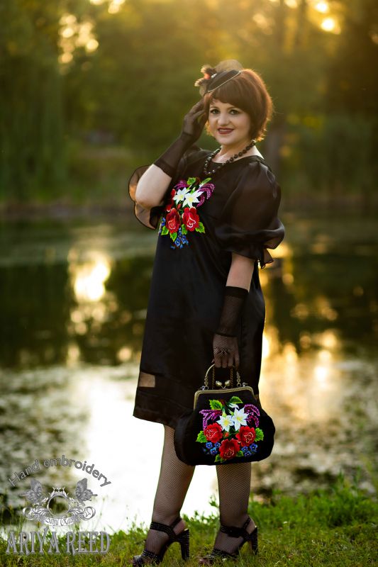 Dress "Mademoiselle rose"