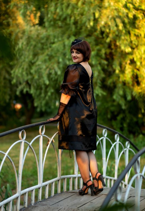 Dress "Mademoiselle rose"