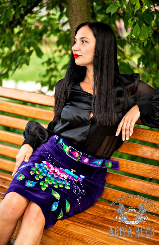 Skirt - "Bird of Paradise"