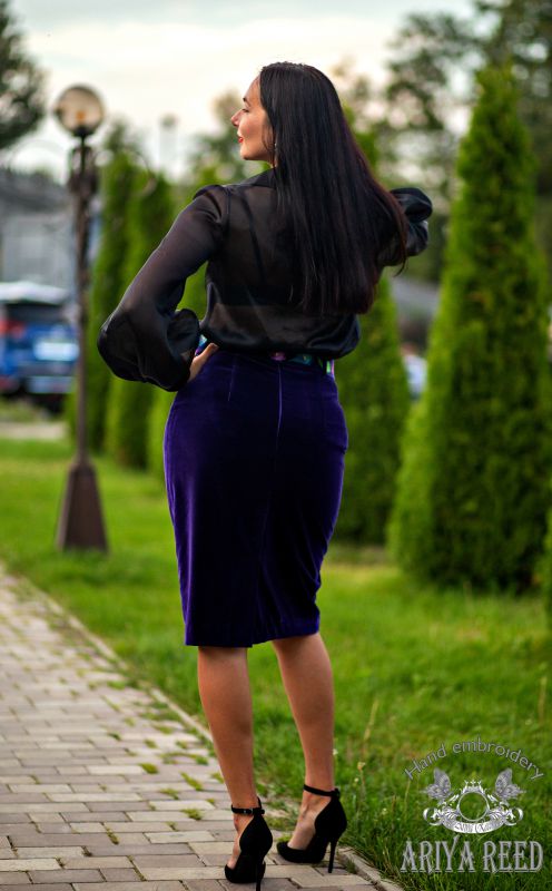 Skirt - "Bird of Paradise"