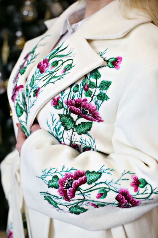 Coat "Poppy Paradise"