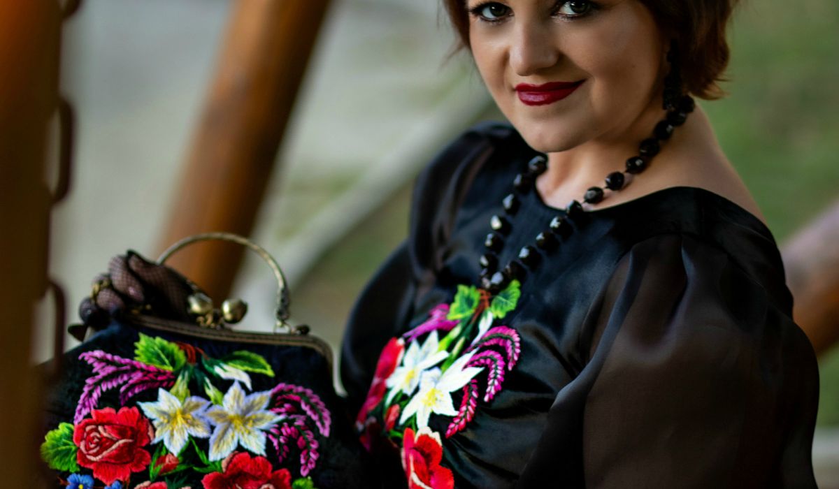 Dress "Mademoiselle Rose"